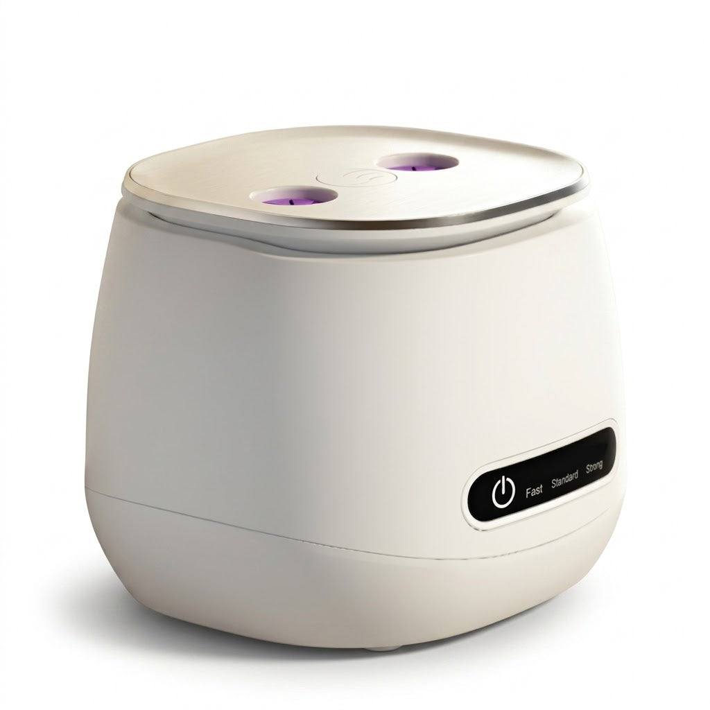 SonoLuxie Cordless Ultrasonic Cleaner 48kHz Professional Dental Pod with UV-C Sterilization and 3000mAh Battery