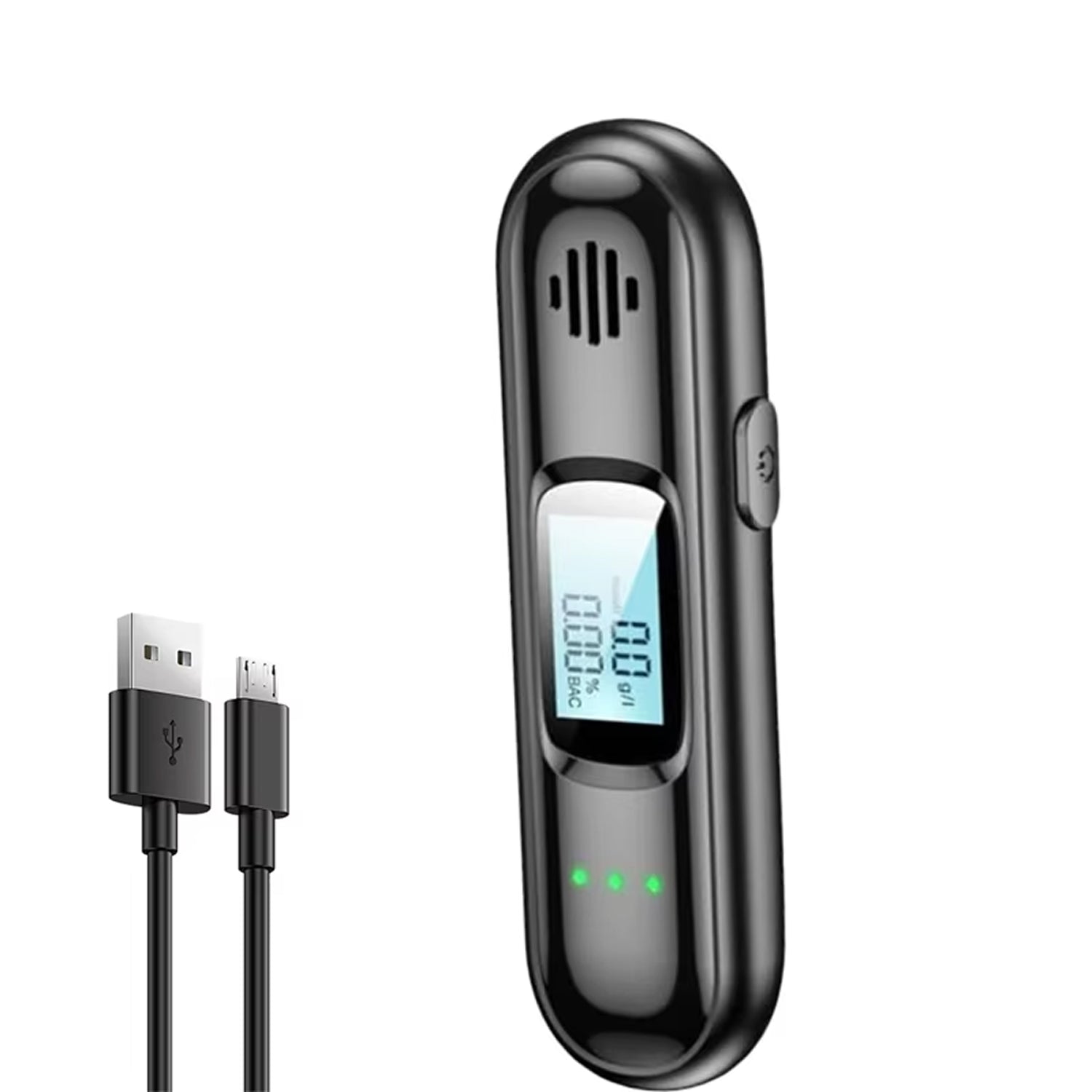 AlyBreath Digital Breathalyzer Contactless Portable BAC Tester with 2.7K Display