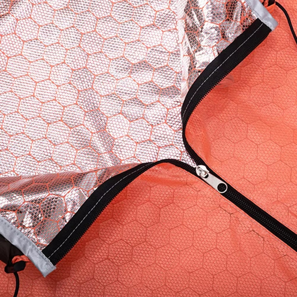 BagiEmex Emergency Sleeping Bag - 96% Heat Retention Thermal Bivvy, Military-Grade Waterproof Survival Bag
