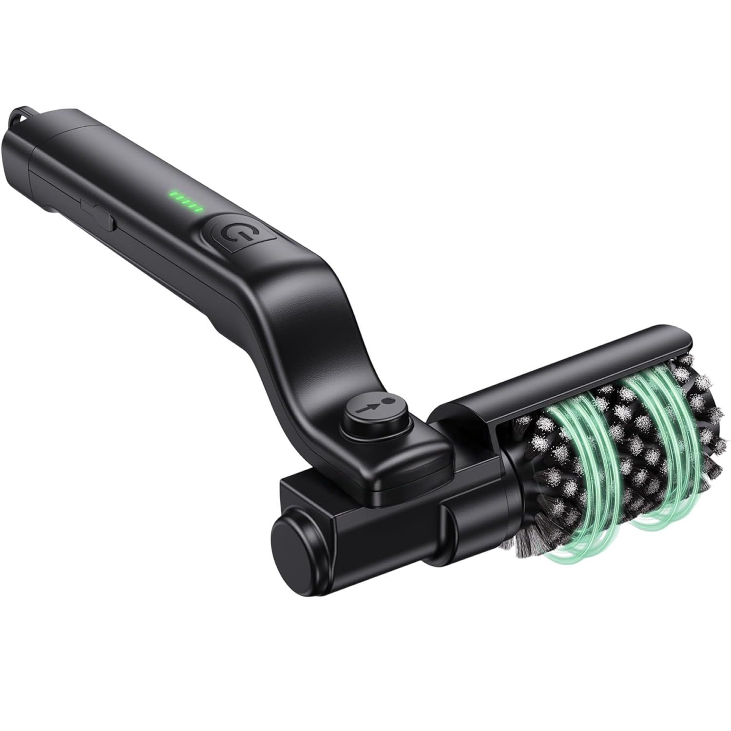 BruxMixi Electric Grill Brush 8-Angle Adjustable Head with 400 RPM 3-Speed Motor and IPX7 Waterproof Design