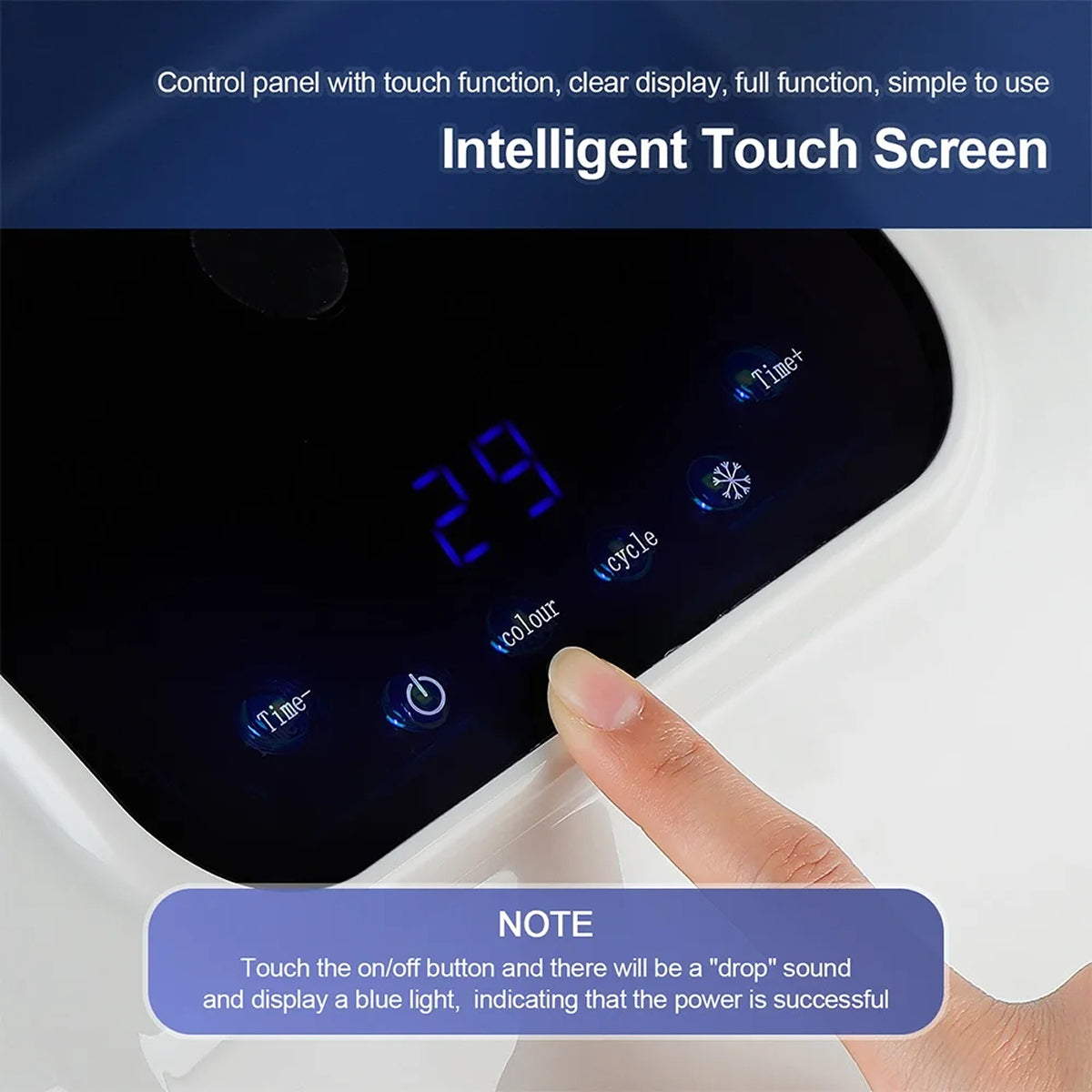 Blue Light Therapy Device for Acne and Skin Care - Facial Treatment Lamp