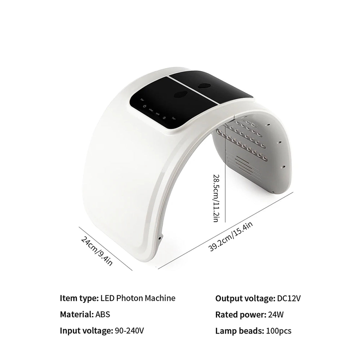 Blue Light Therapy Device for Acne and Skin Care - Facial Treatment Lamp
