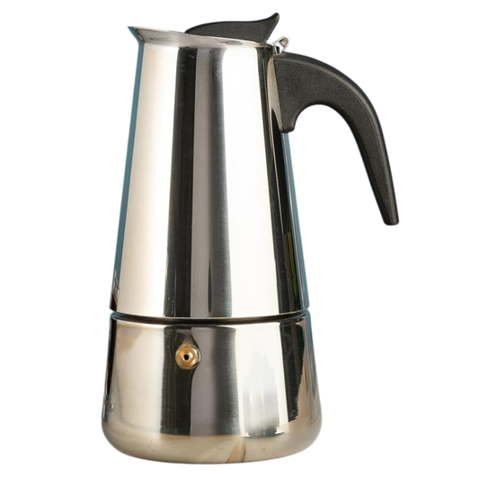 Stovetop Coffee Percolator - Stainless Steel Espresso & Coffee Maker for Home, Camping & Gas Stove