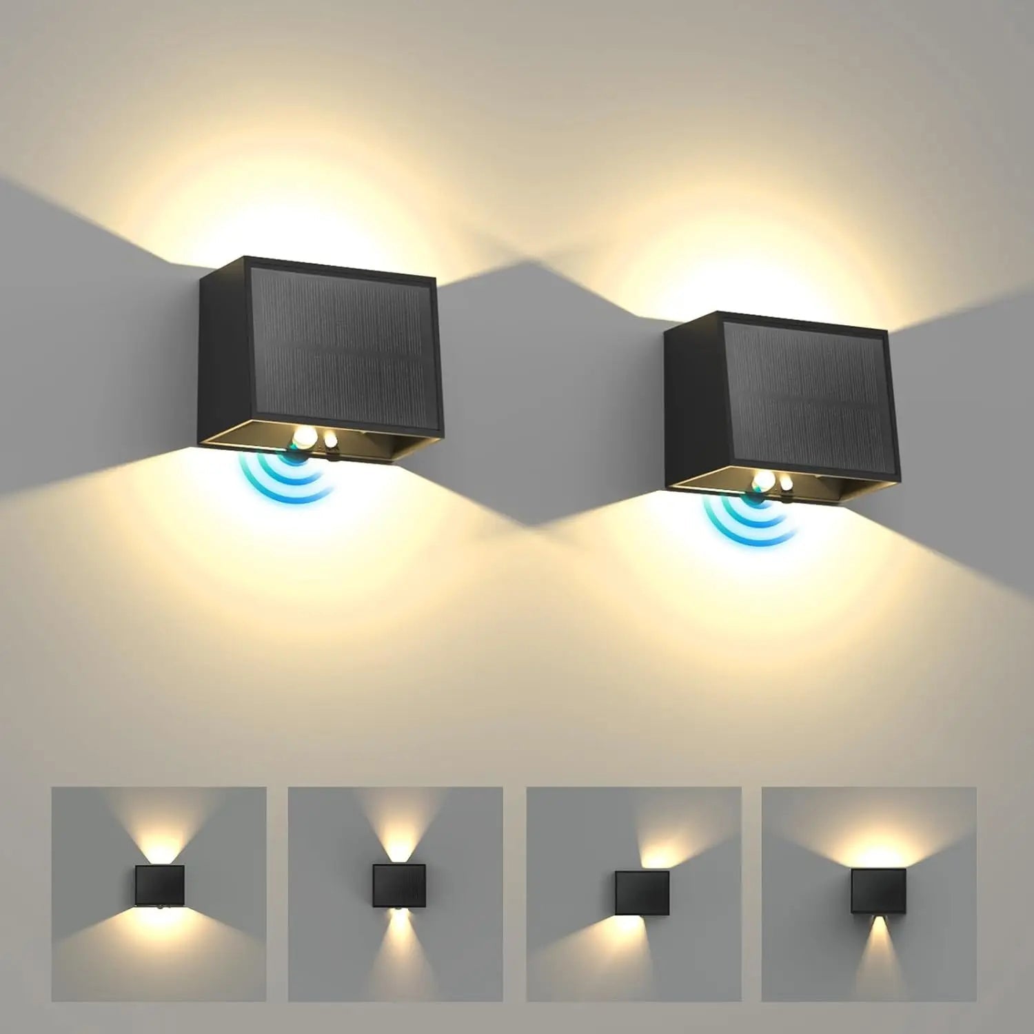 Outdoor Motion Sensor Light - Waterproof Security Floodlight for Yard, Patio, and Driveway