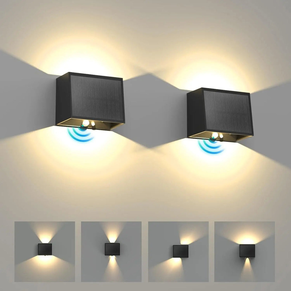 Outdoor Motion Sensor Light - Waterproof Security Floodlight for Yard, Patio, and Driveway