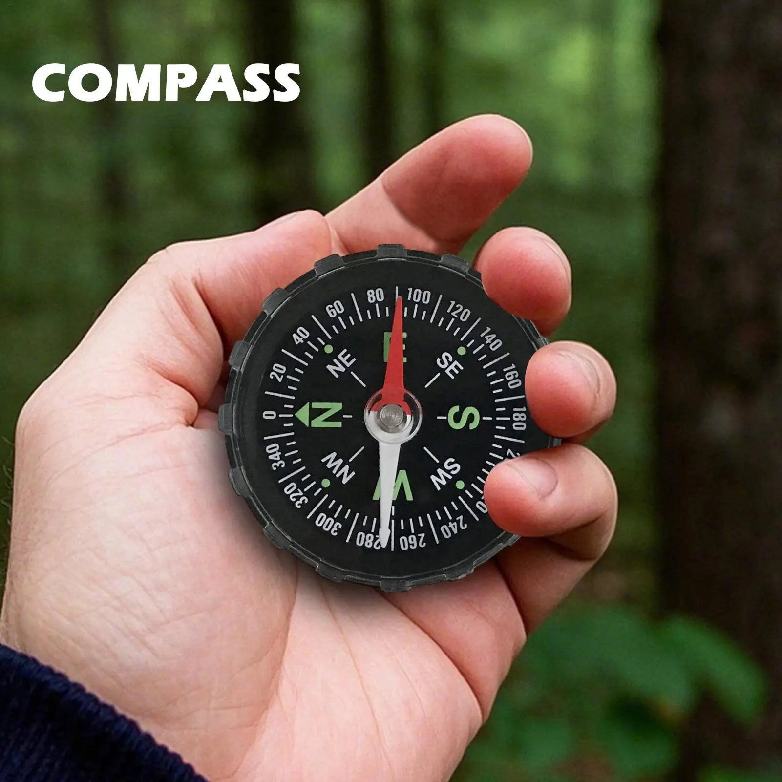 CovixPasi Survival Compass 17g Ultralight Waterproof Luminous Navigation