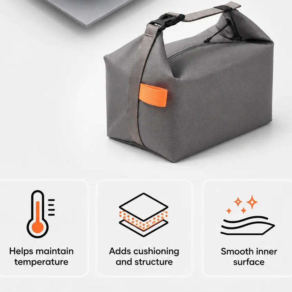 Insulated Lunch Bag - Portable Leakproof Lunch Box Cooler for Work, School, and Picnic