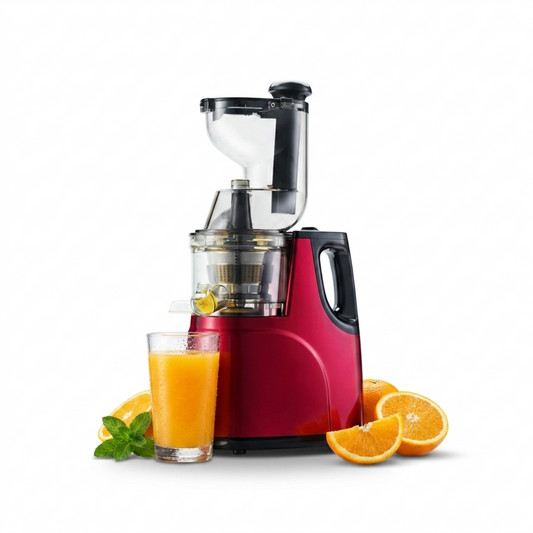 FrostyClas Cold Press Juicer 97% Yield Slow Masticating Juicer 70mm Large Feed Chute
