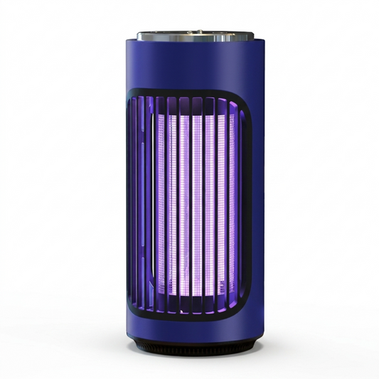 SlayInsec Bug Zapper Outdoor 3600V 720° Coverage UV Heat Attraction Type-C Rechargeable Chemical-Free