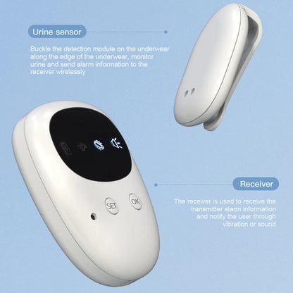 DryFomis Wireless Bed Wetting Alarm & Potty Training Monitor