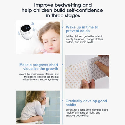DryFomis Wireless Bed Wetting Alarm & Potty Training Monitor