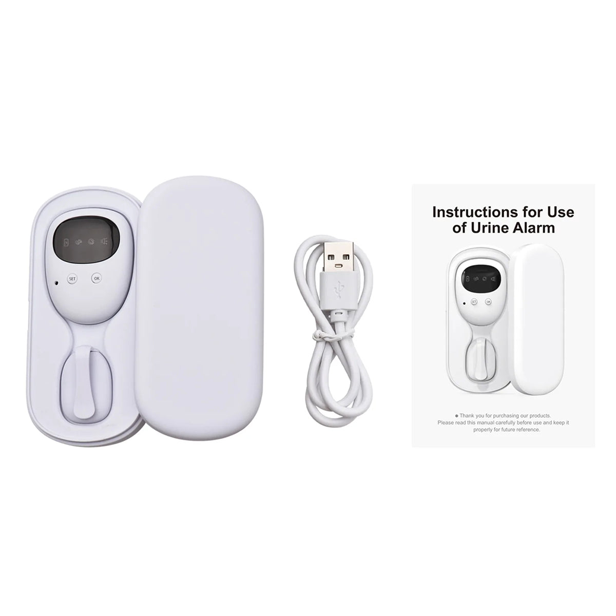 DryFomis Wireless Bed Wetting Alarm & Potty Training Monitor