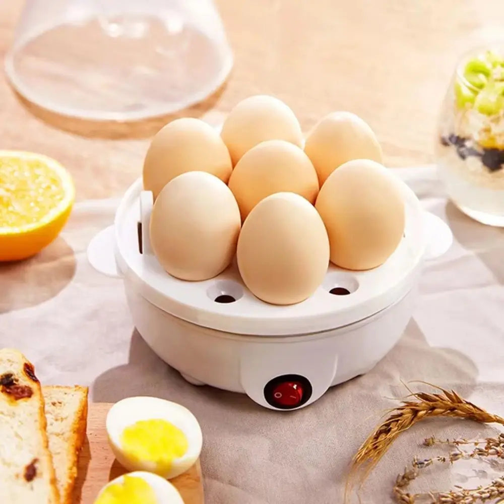 EgiMikix Dual-Layer Electric Egg Cooker with 14-Egg Capacity, Automatic Shut-Off and BPA-Free Steam Technology