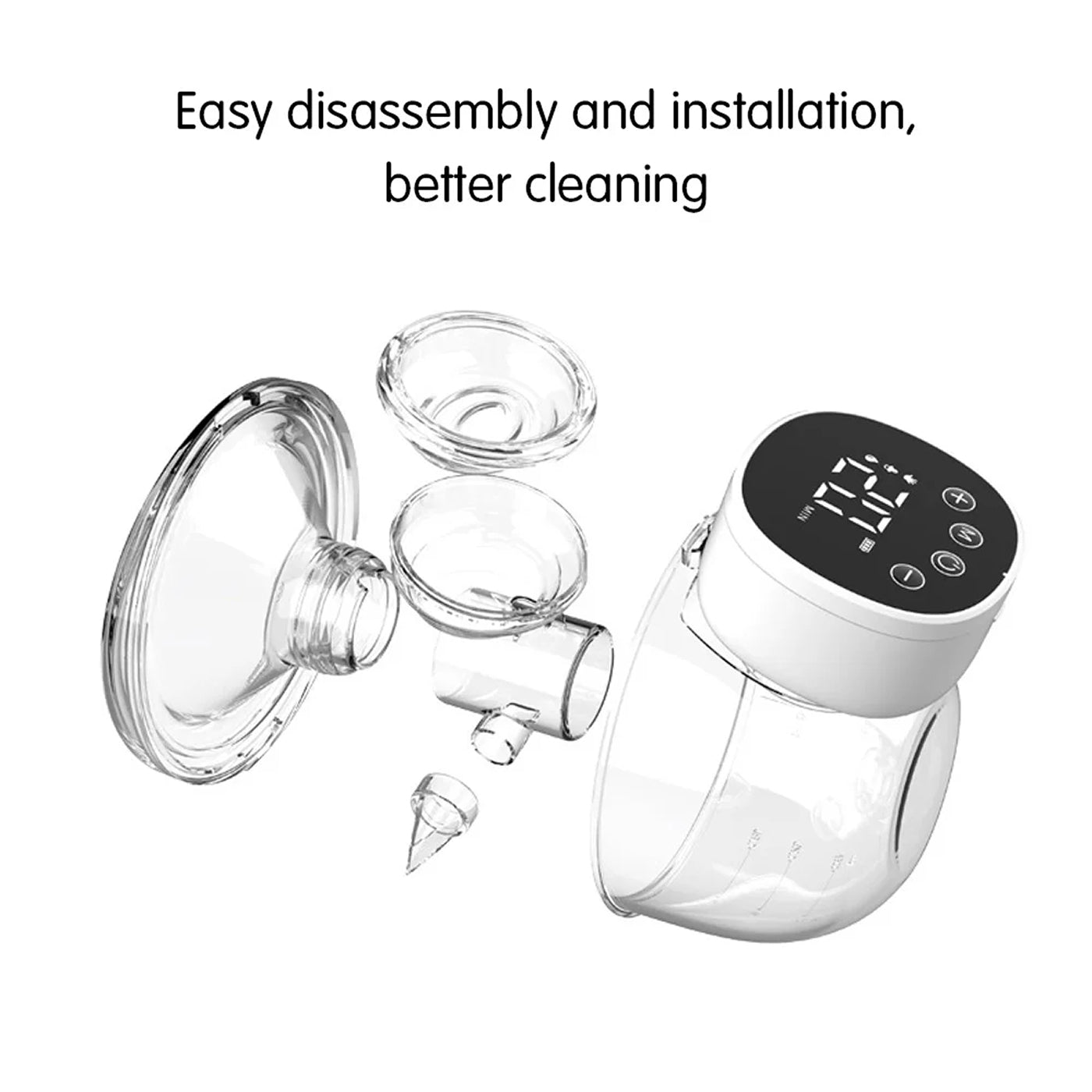 ElleMogis Wearable Breast Pump, Hands-Free Portable Electric Breastpump