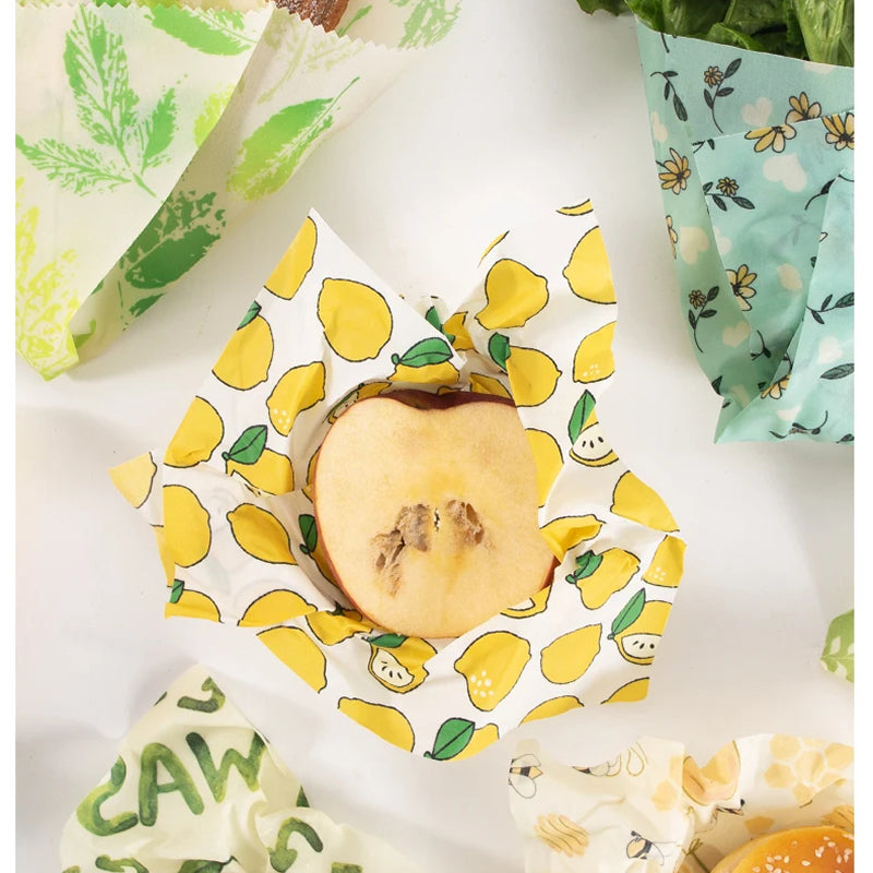 EmberFere Beeswax Wrap, Reusable Sustainable Food Storage Wrappers
