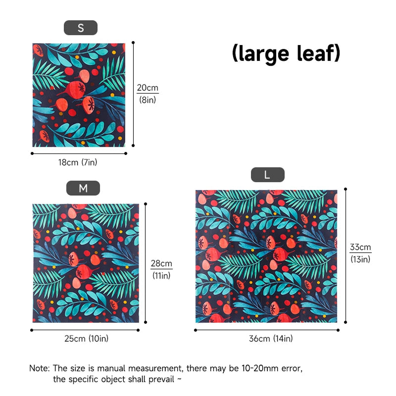 EmberFere Beeswax Wrap, Reusable Sustainable Food Storage Wrappers