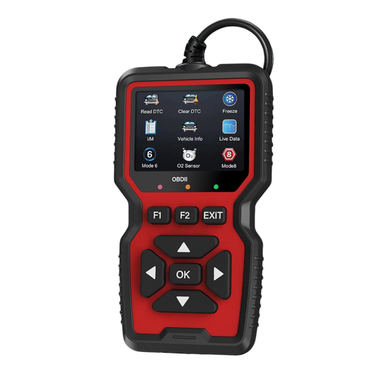 FixPolax OBD2 Scanner Professional - 35,901 DTC Library, Advanced Mode 6 & 8 Diagnostics, Battery Tester