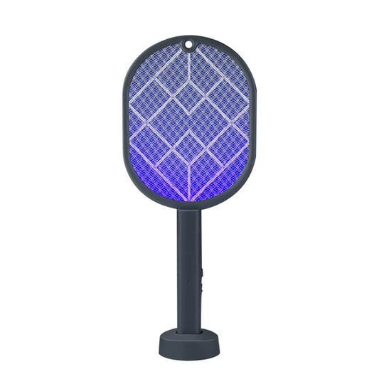 FlieNoci Electric Fly Swatter - 2-in-1 Rechargeable Bug Zapper with Bionic Attraction, UV Light Trap