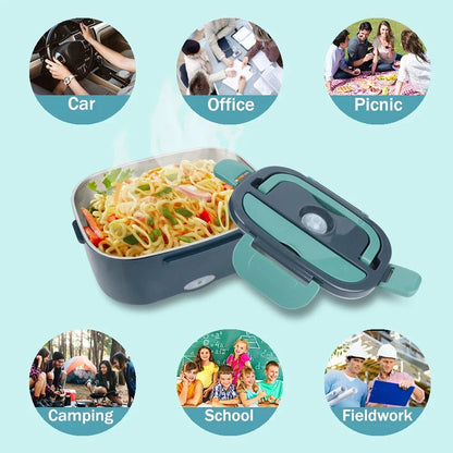 FodiBring Portable 60W Electric Lunch Box 1.5L Food Warmer