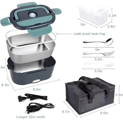 FodiBring Portable 60W Electric Lunch Box 1.5L Food Warmer