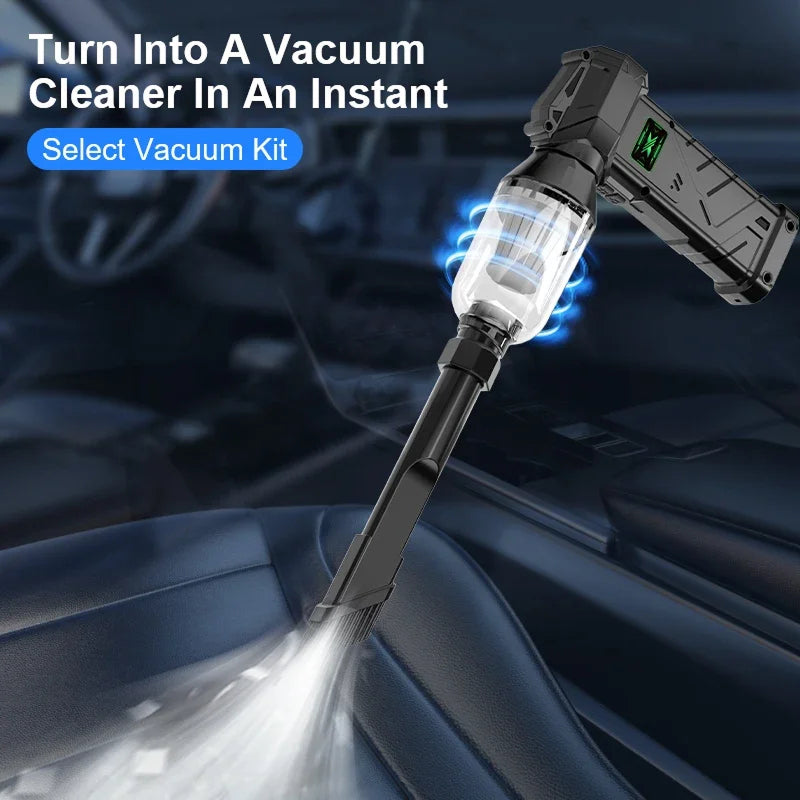 Electric Air Duster for Computer Cleaning Cordless Compressed Air Blower Mini Blower Dust Cleaner