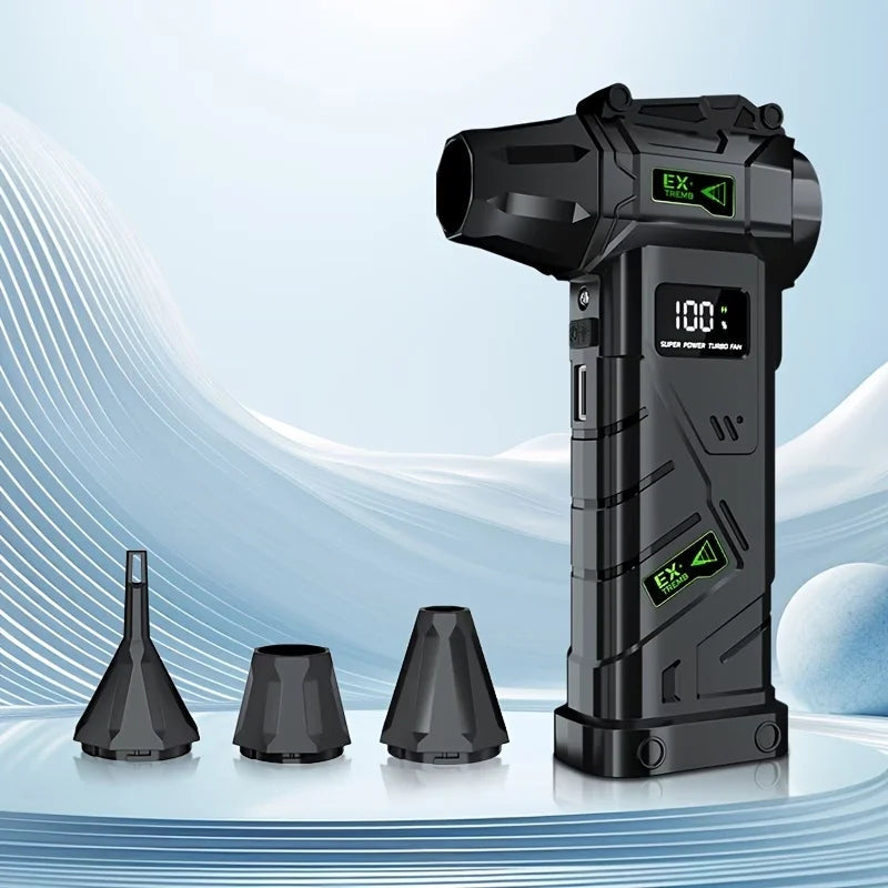 Electric Air Duster for Computer Cleaning Cordless Compressed Air Blower Mini Blower Dust Cleaner