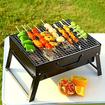 GalisCook Portable Tailgate Charcoal Grill - Foldable & Compact