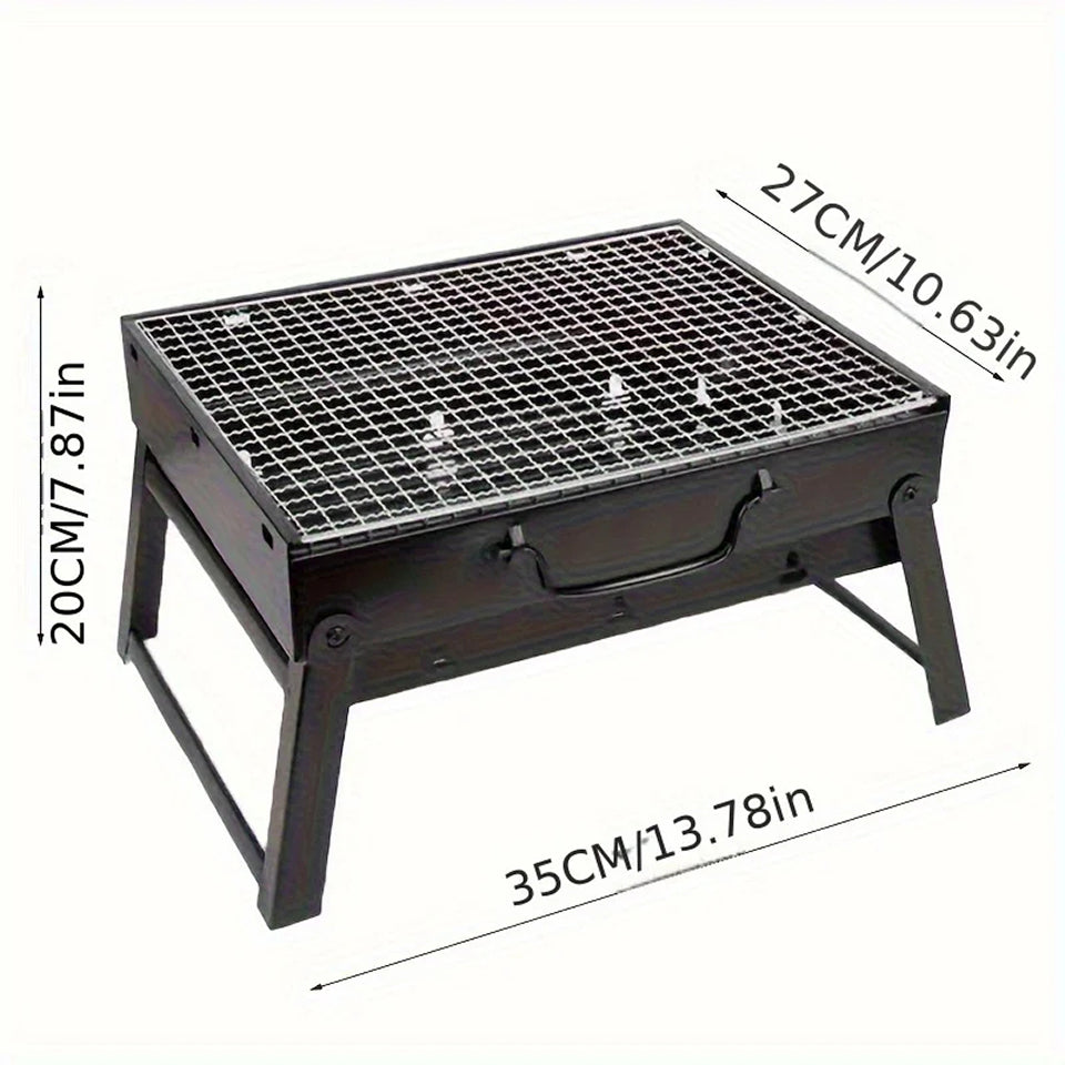 GalisCook Portable Tailgate Charcoal Grill - Foldable & Compact