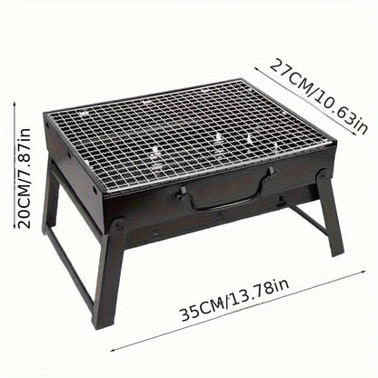 GalisCook Portable Tailgate Charcoal Grill - Foldable & Compact
