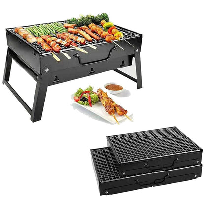 GalisCook Portable Tailgate Charcoal Grill - Foldable & Compact