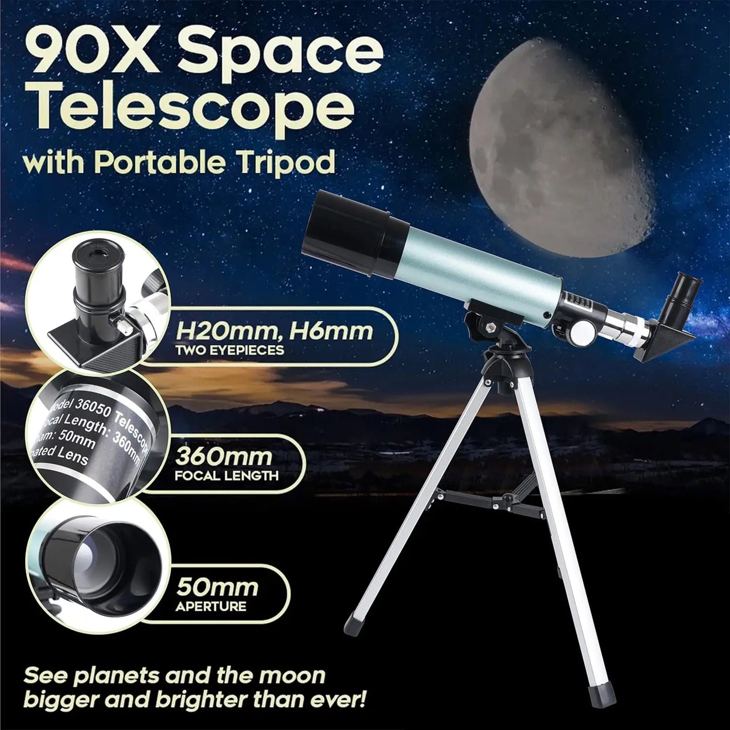 Gallaxvio V2 Telescope for Beginners