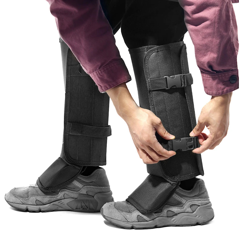 Snake Gaiters Waterproof Lower Leg Guard Cover for Outdoor Hiking Hunting Fishing