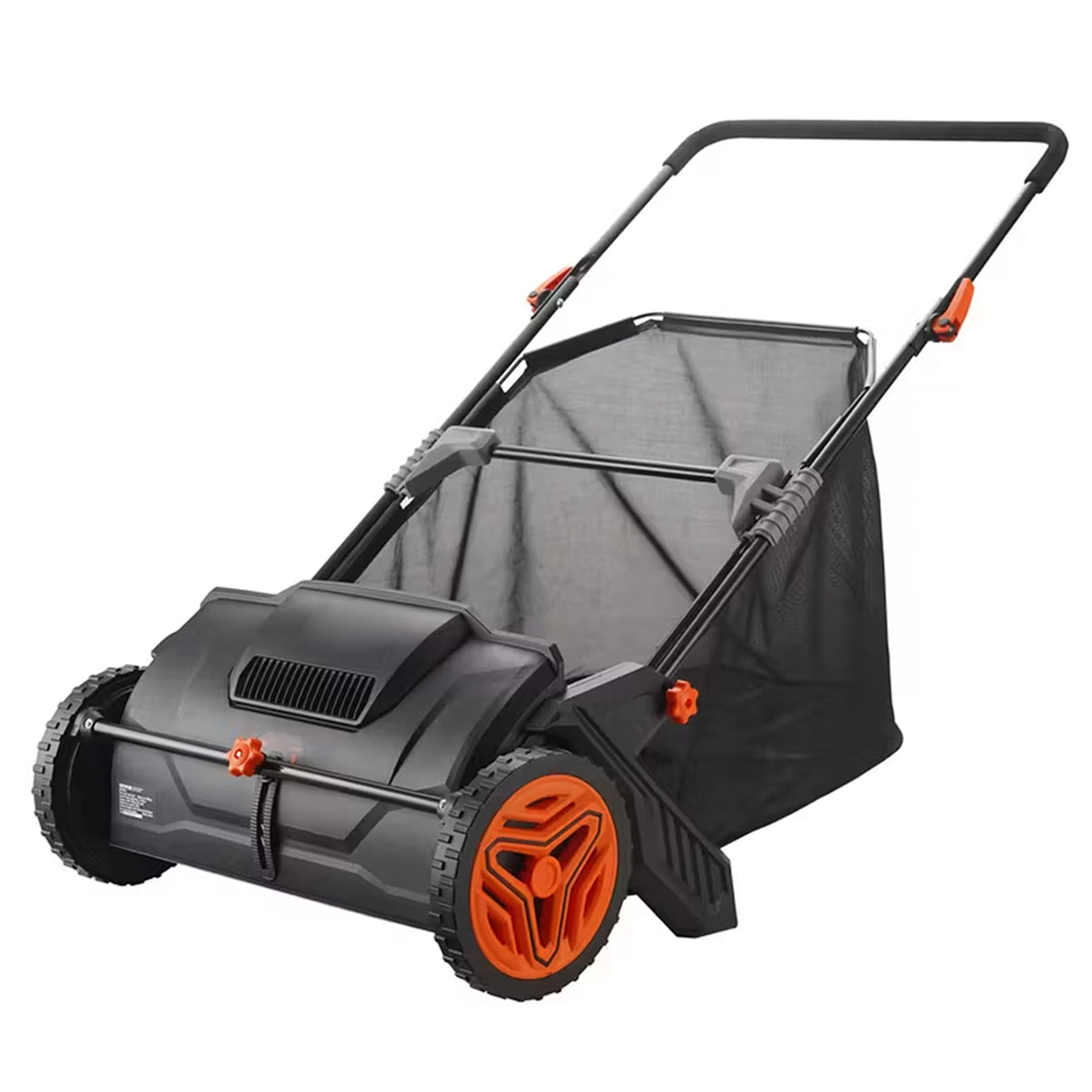 Lawn Sweeper Tow Behind & Push Lawn Sweeper for Leaf & Grass Collection