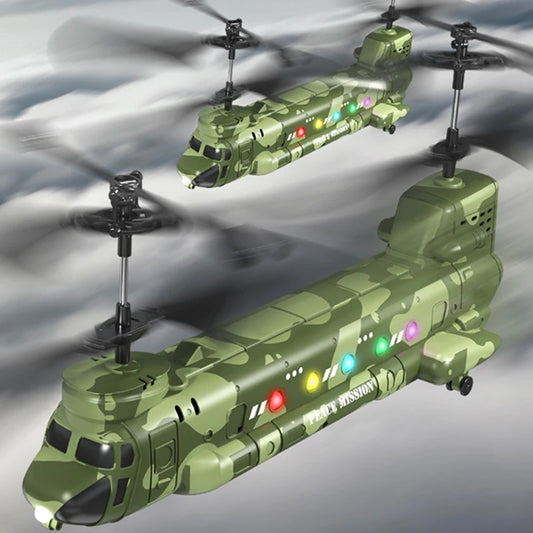 HeliZapix Kids' RC Helicopter with Intelligent Optical Flow Positioning, 1080P HD Aerial Camera, and One-Button Launch System
