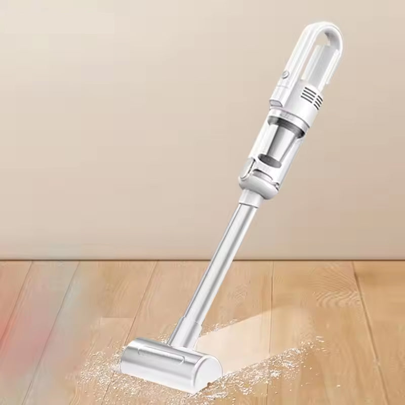 HomixVat Cordless Vacuum Cleaner 15000Pa Suction with 5-Layer Filtration, LED Lights and Dual 4000mAh Battery