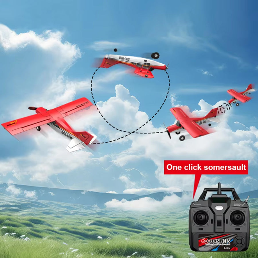 JetWizix Aerobatic Stunt RC Plane with Auto Stabilisation