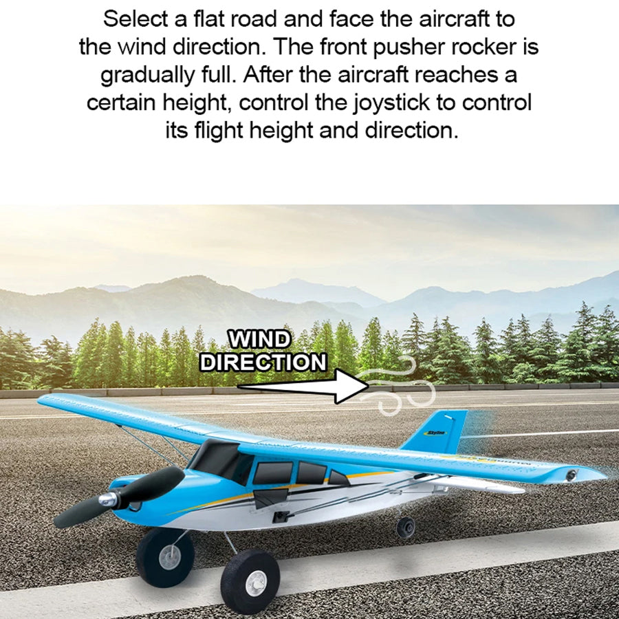 JetWizix Aerobatic Stunt RC Plane with Auto Stabilisation