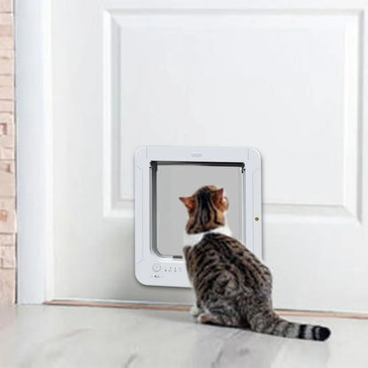 Keepilco Smart RFID Microchip Pet Door with 4 Locking Modes