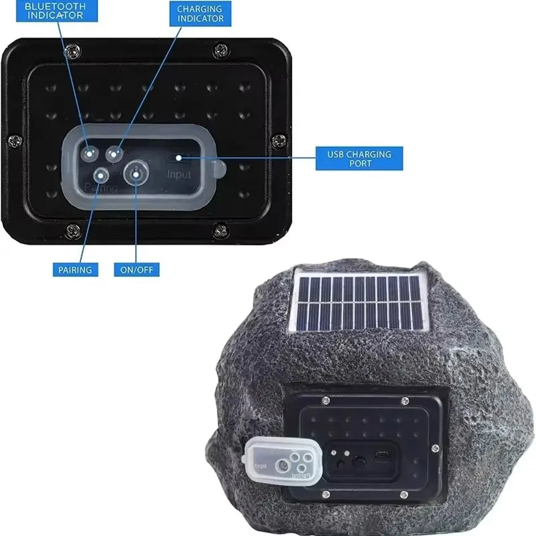 Outdoor Garden Speaker - Waterproof Landscape Audio System for Yard and Patio