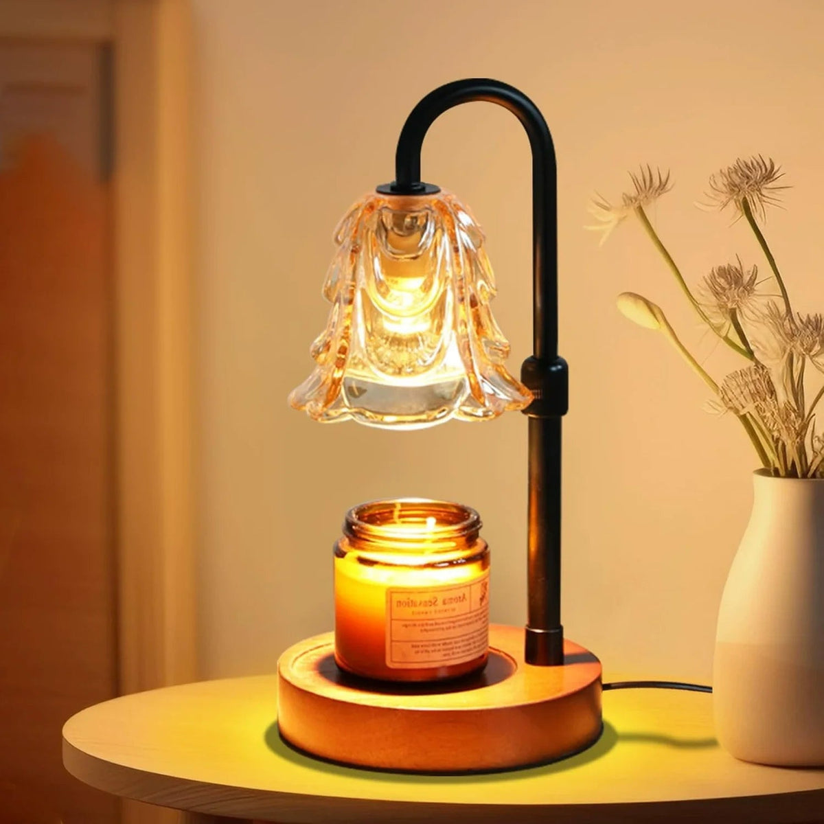 Candle Warmer Lamp - Electric Wax Melt Burner & Jar Candle Heater Light