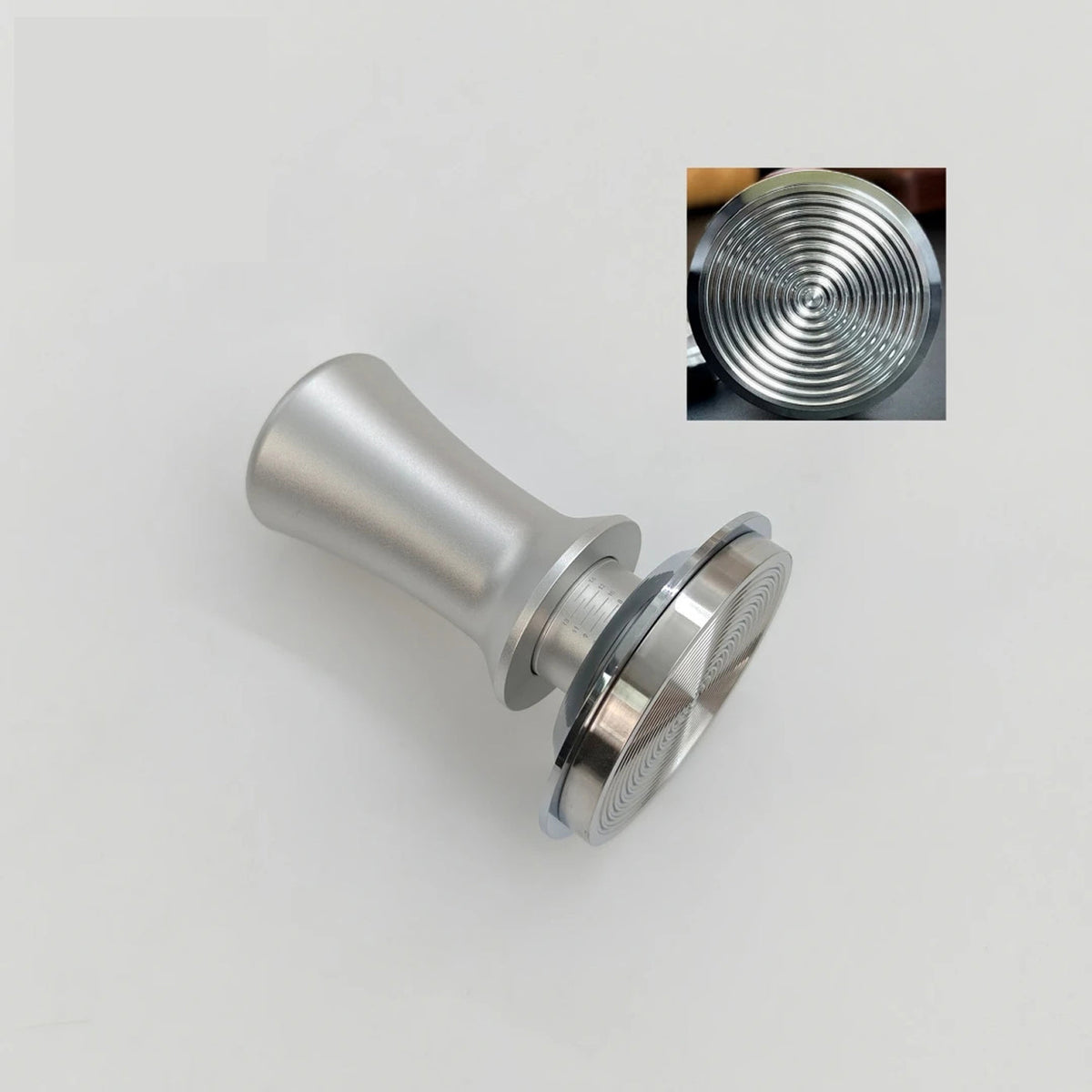 Stainless Steel Espresso Coffee Tamper - Flat Base Barista Tool for Espresso Machine