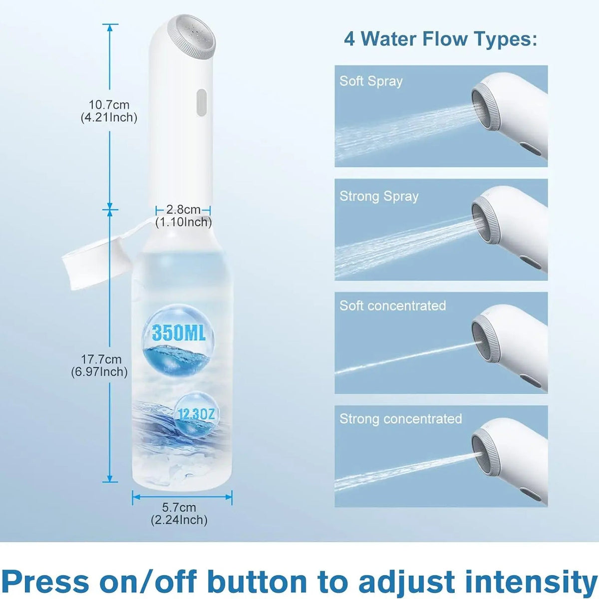 Portable Bidet Handheld Travel Toilet Sprayer for Personal Hygiene