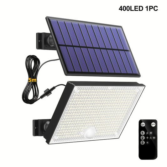 OrdiSaff Solar LED Outdoor Light, Weatherproof Garden Pathway Security Lamp