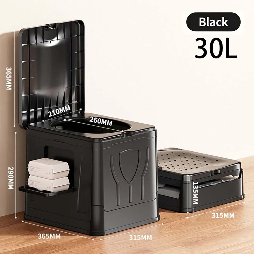 OuticCom Portable Folding Camping Toilet & Emergency Potty