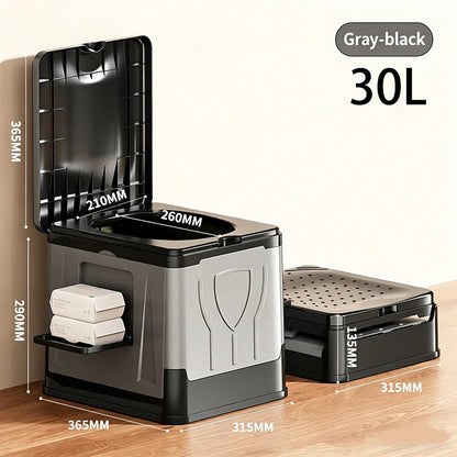 OuticCom Portable Folding Camping Toilet & Emergency Potty