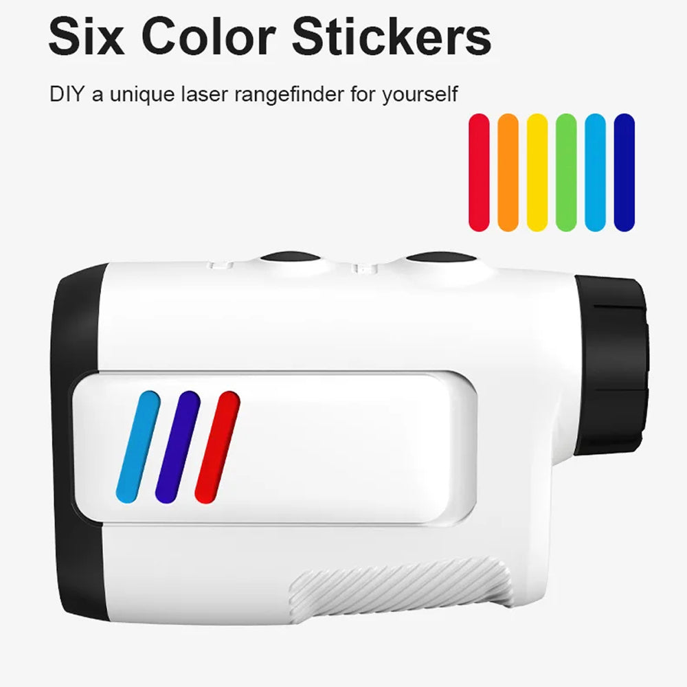 RafixKira High-Precision Golf Rangefinder with 6X Magnification, Advanced Slope Compensation and Instant Flag Lock Technology