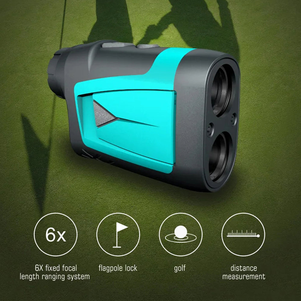 RafixKira High-Precision Golf Rangefinder with 6X Magnification, Advanced Slope Compensation and Instant Flag Lock Technology