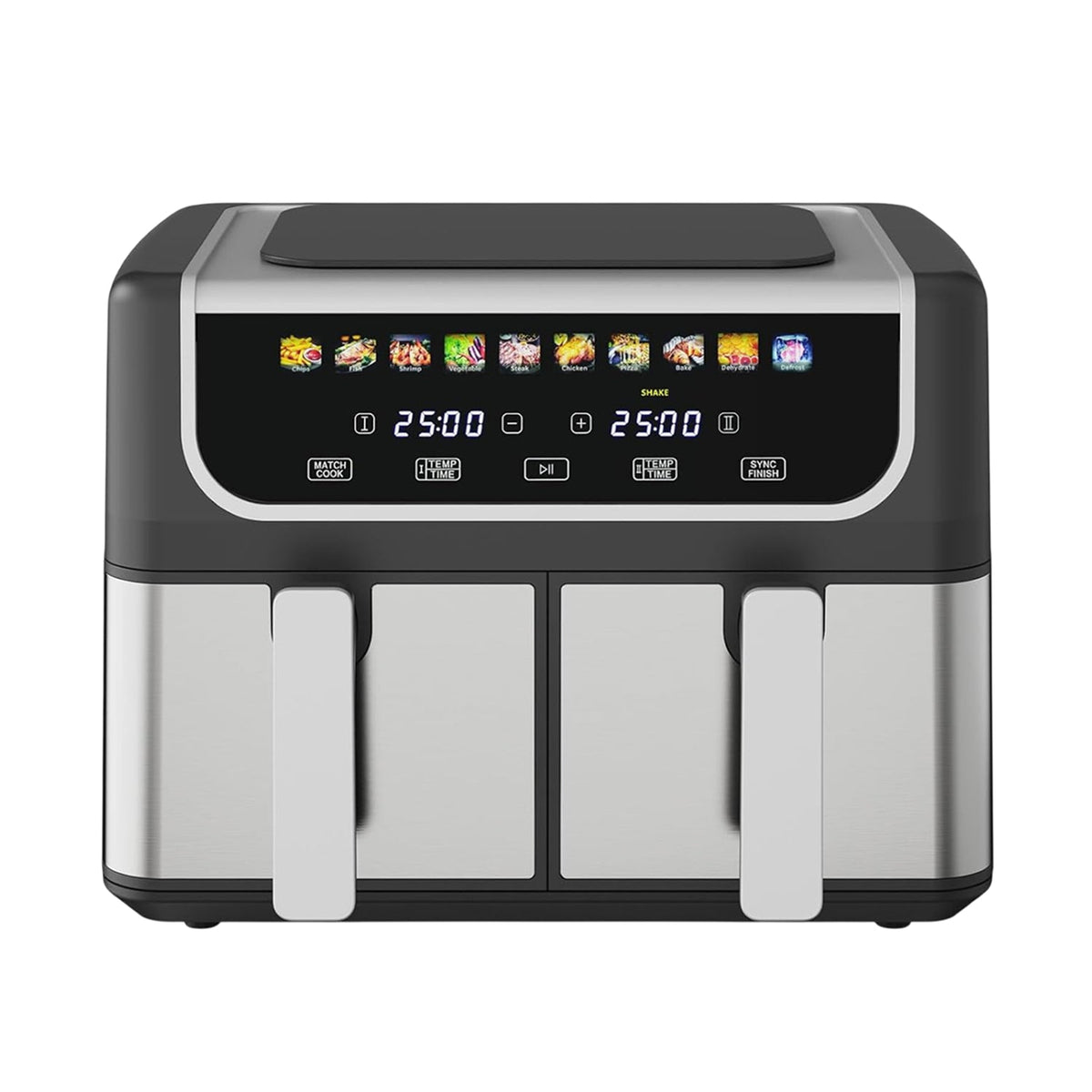 Digital Air Fryer Countertop Oil-Less Cooker for Healthy Roasting & Baking