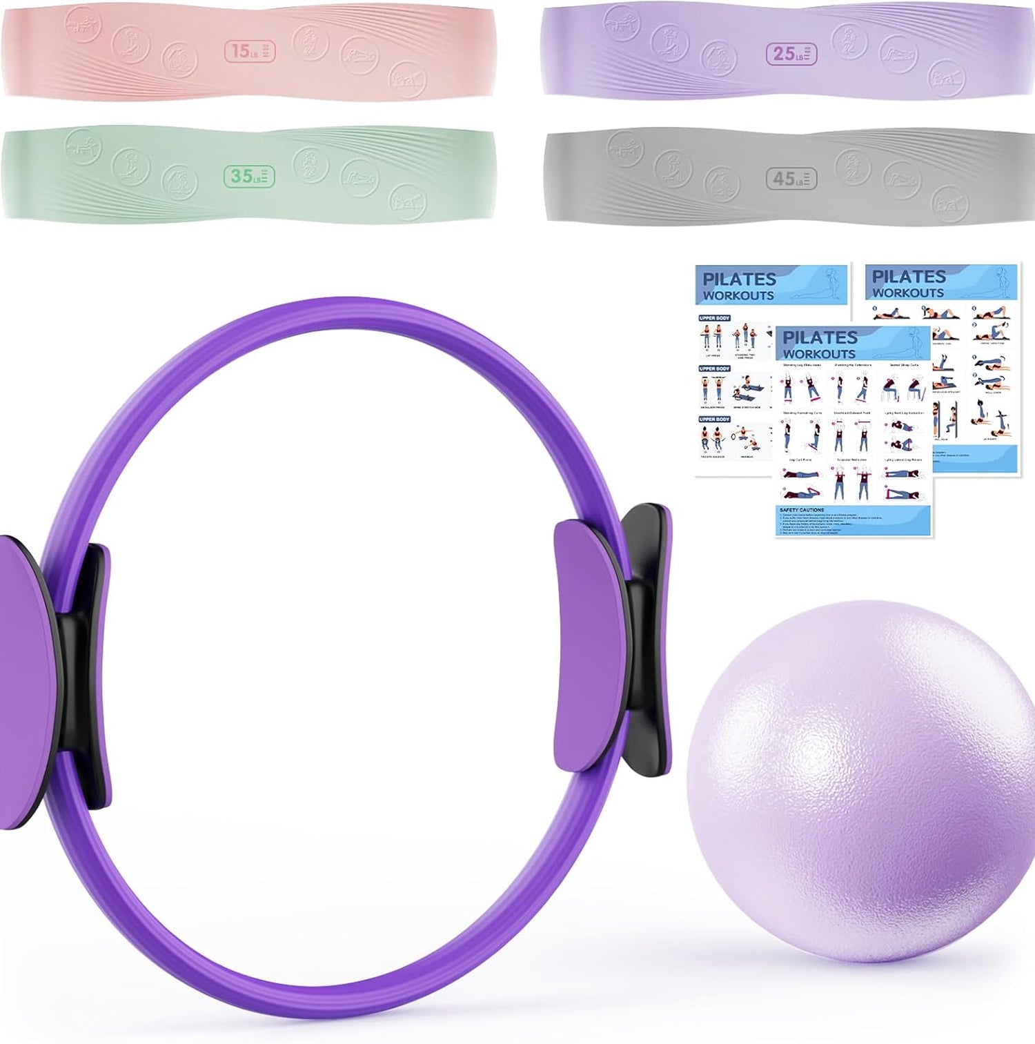 Pilates Ring for Fitness, Core Training, and Resistance Exercise