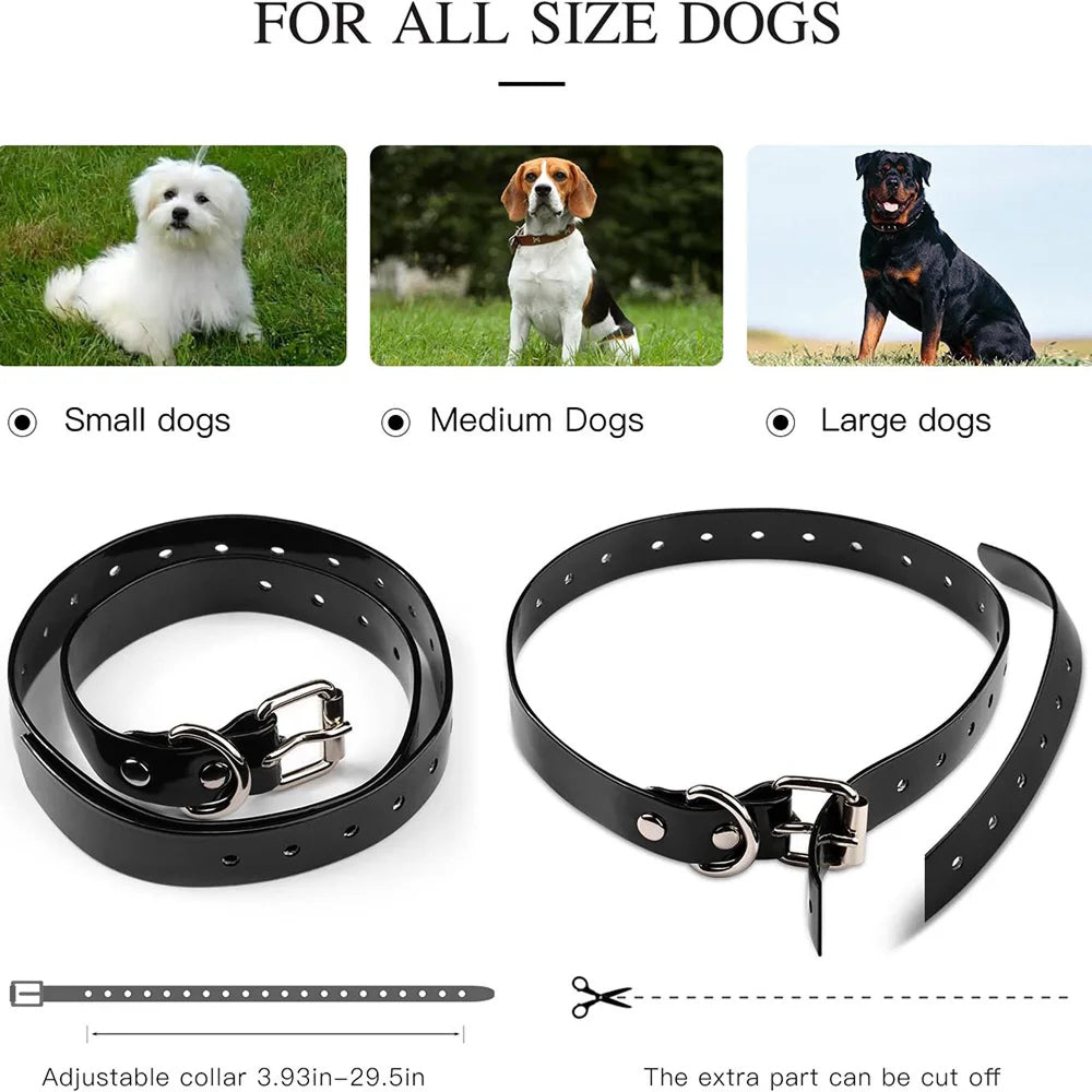 ShokiDex Dog Training Collar 2,600ft Range IPX7 Waterproof 4 Humane Modes for 3 Dogs